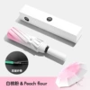 10-bone gradient automatic gift box white peach powder (20-bone double keel)