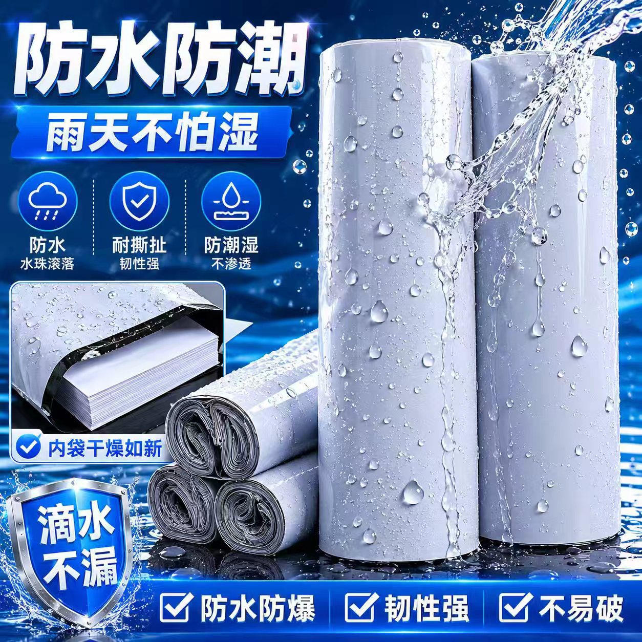 个性化快递袋定制印刷电商快递打包袋快递运输包装袋子快递防水袋