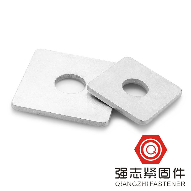 镀锌四方垫片/四方平垫/方平垫/四方垫圈/M10/M12