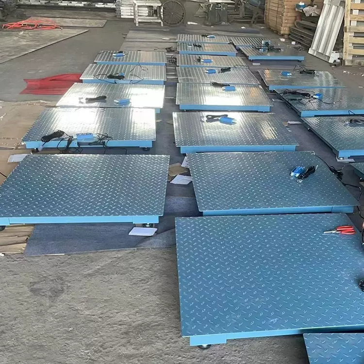 上海耀华电子地磅秤2吨小型地磅1.2*1.5米耀华A12E电子平台称1-3T