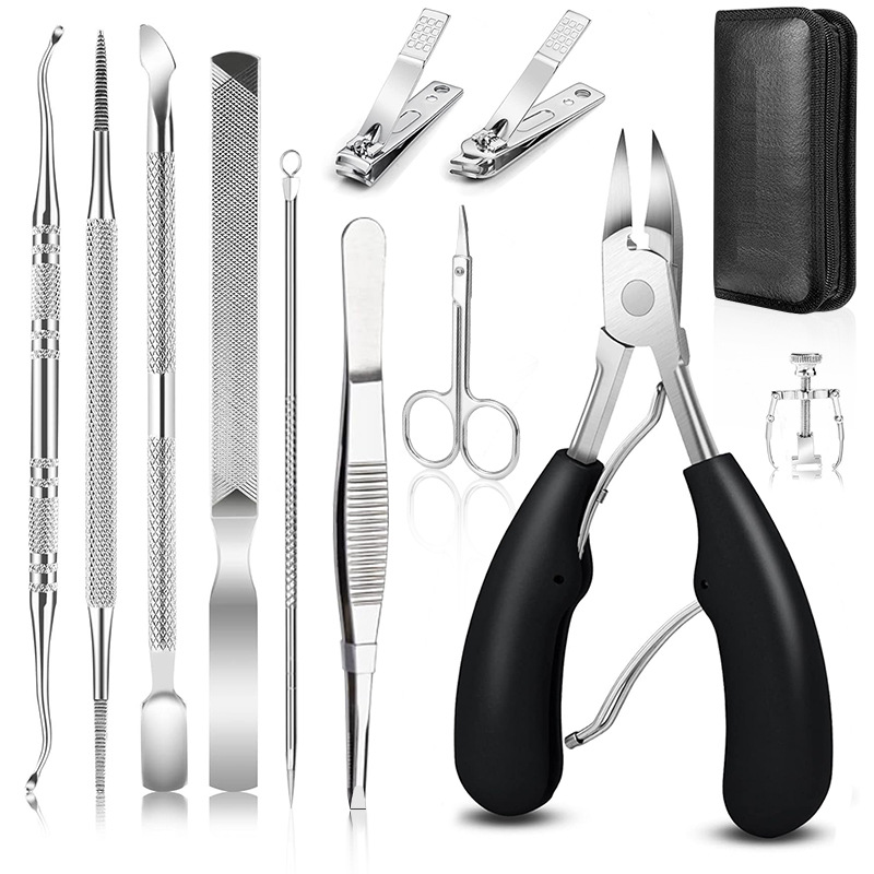 Alicates cortaúñas acero inoxidable para uñas encarnadas