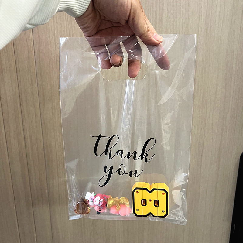 transparent plastic bag