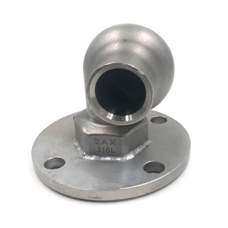 316L不锈钢法兰涡流喷嘴 不锈钢涡流喷头 大流量脱硫除尘喷淋嘴