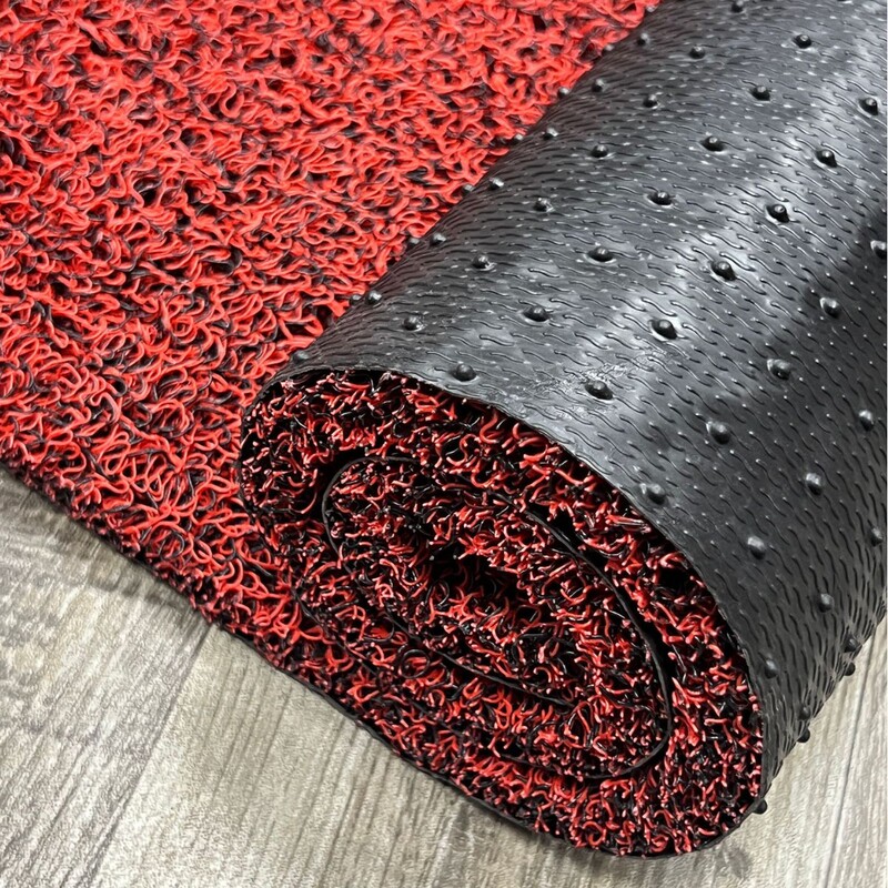 Pvc Two-Tone Brushed Carpet with Wire Loop Backing, Thickened Car Floor Mat, Commercial Hotel Entrance Welcome Mat Pvc Two-Tone Brushed Carpet with Wire Loop Backing, Thickened Car Floor Mat, Commercial Hotel Entrance Welcome Mat