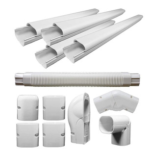Customized Split Air Conditioner Outdoor Unit Pipe Decorative Parts Pvc Pipe Parts Abs Joint Elbow Connector