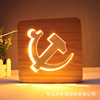 LED creative table lamp, night light, lights, wholesale, 3D