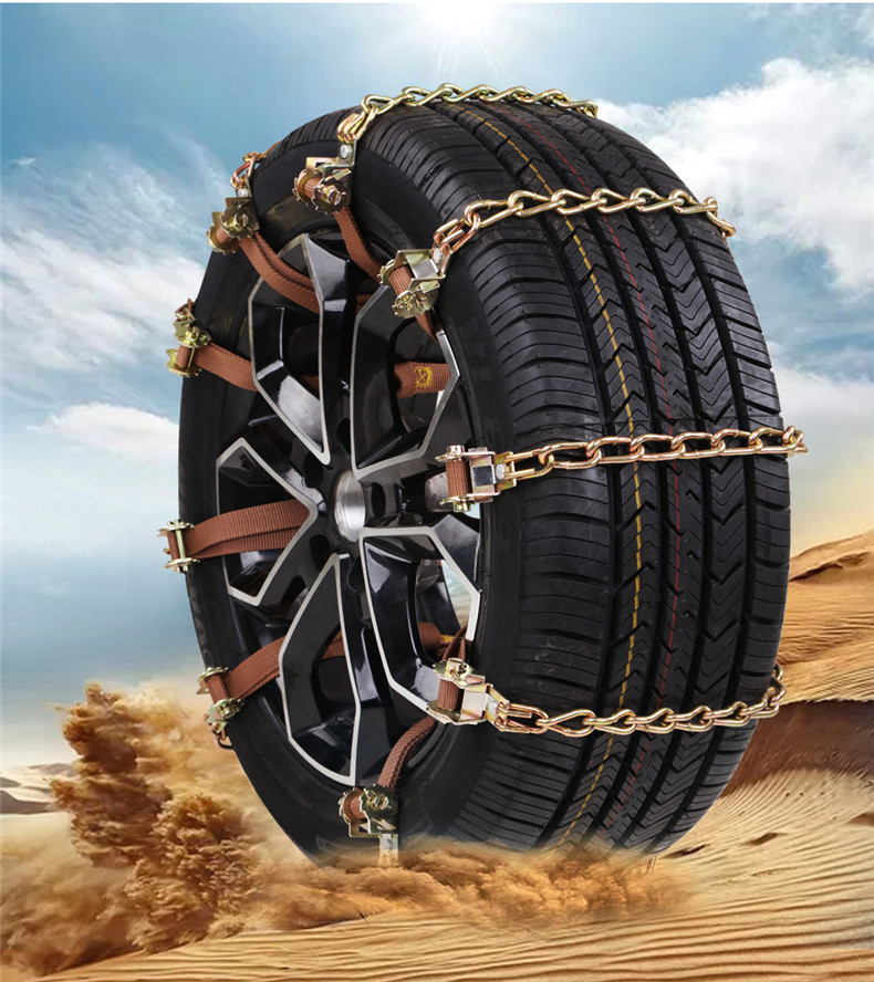 Source manufacturer winter car snow chain bold universal emergency chain car suv off-road vehicle snow chain