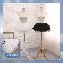 cosplay无骨裙撑软纱日常洛丽塔软妹半身裙演出裙TUTU裙lolita