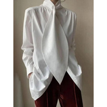 R 52454 Ribbon commute business shirt Ʈ��ͨ��ְҵ������