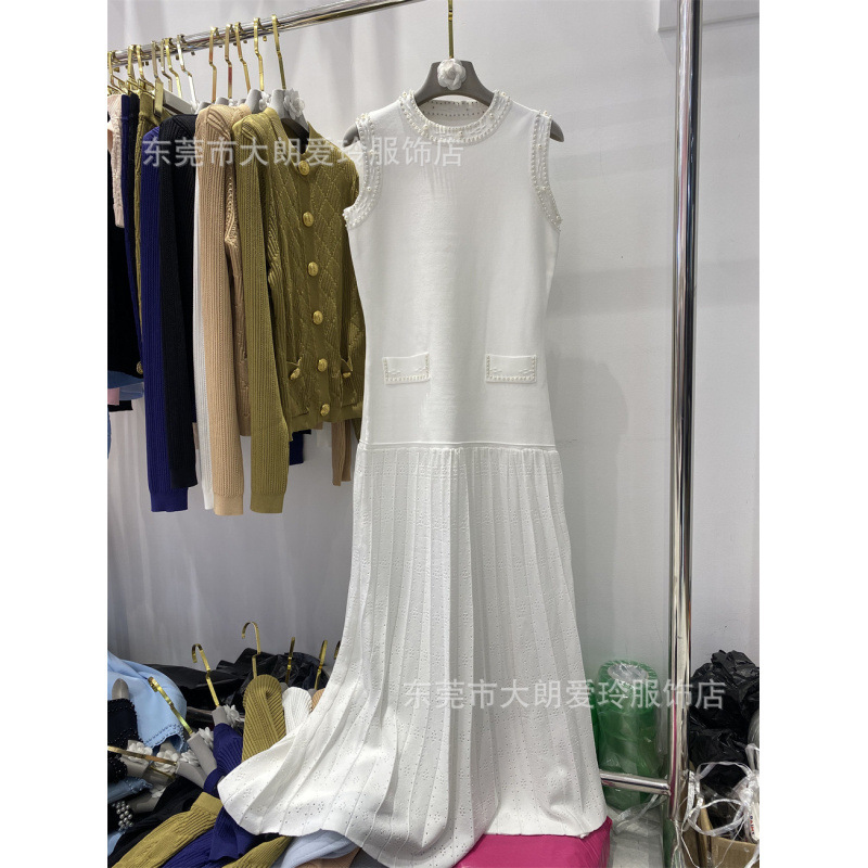 long summer dress sleevless