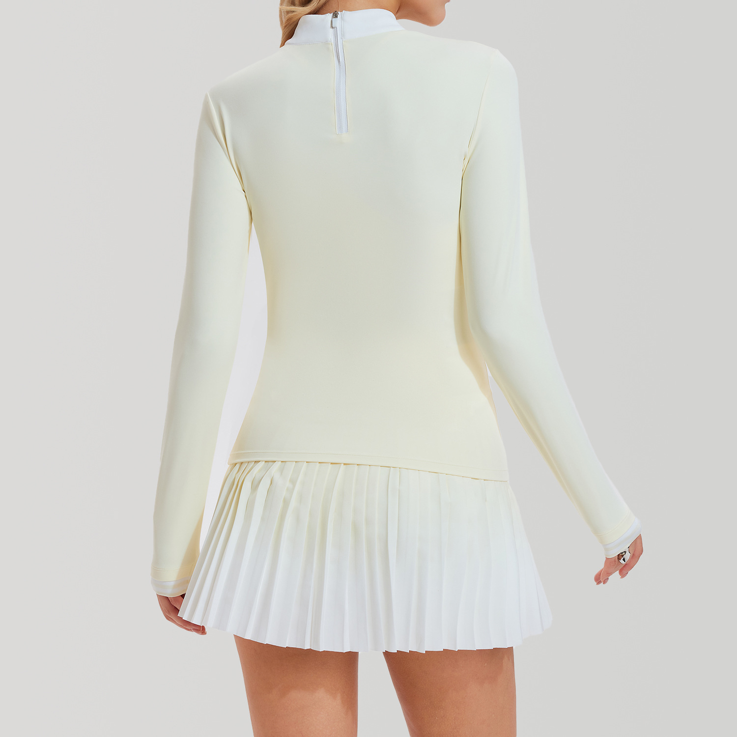 Europa y América trajes de tenis transfronterizos de golf de mujer falda corta de tenis deportivo casual bádminton ropa de yoga
