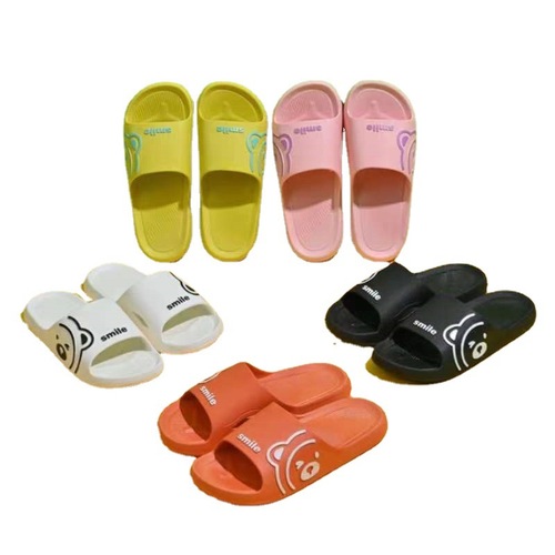 Sports slippers for home use, slippers for couples, soft soles, non-slip, wear-resistant, household bathroom slippers for women, drop shipping