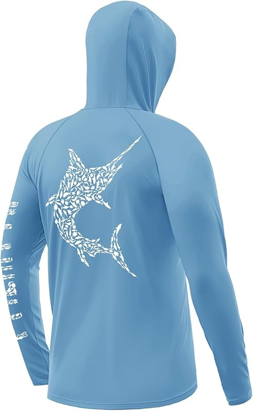 fishing hoodies 钓鱼服跨境男女卫衣连帽衫垂钓防晒速干透气上衣|undefined
