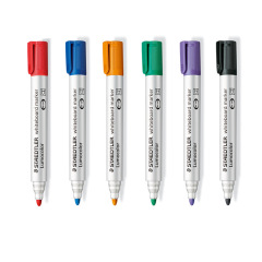 Germany's Staedtler 351 anti-dry whiteboard pen black red blue green easy-to-wipe office whiteboard pen