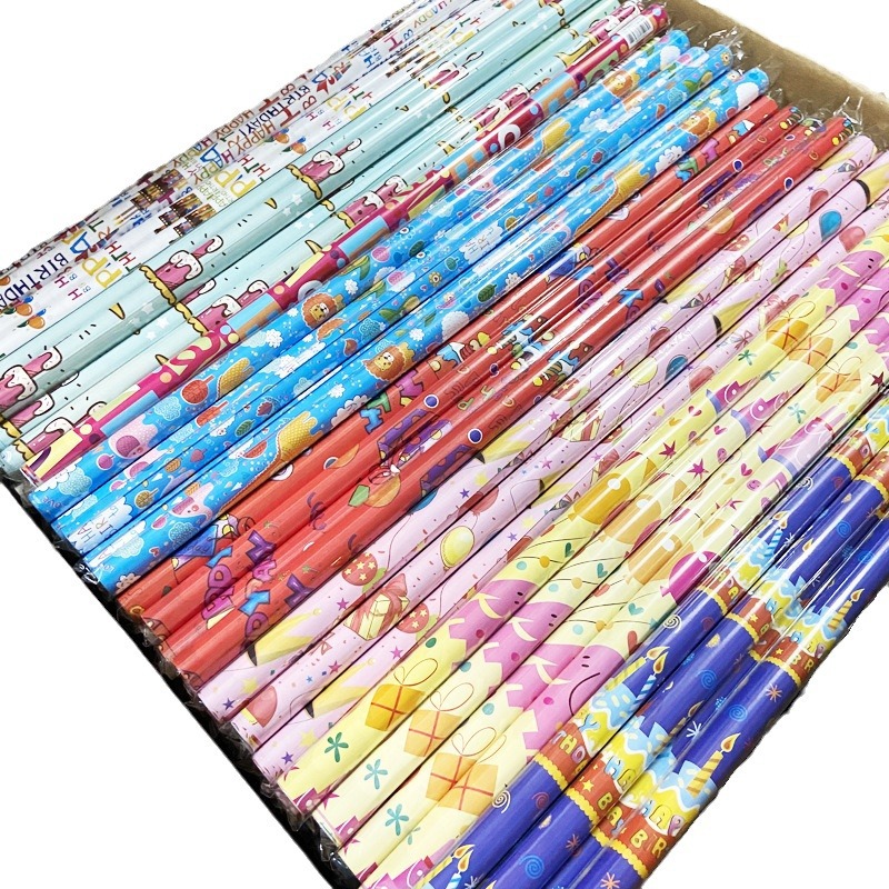 Papel de embalaje solo rollo boca plana OPP bolsa plástico 3*52cm uno sobre 200