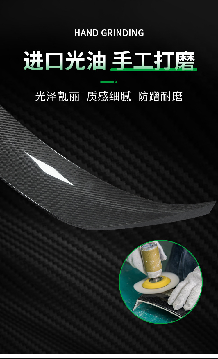 Suitable for 22 Models of Subaru Brz and Toyota Gr86 Carbon Fiber Car Rear Wings, Fixed Wind Wings, No-Drill Sports Modification