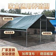 户外养鸡笼子家用家禽养殖棚搭建鸡舍孔雀笼大型养鸭鹅养鸽笼