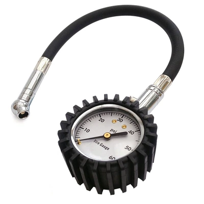 Air pressure gauge/tire pressure gauge Luminous Tire Pressure Gauge - gh01-rbq2-silver