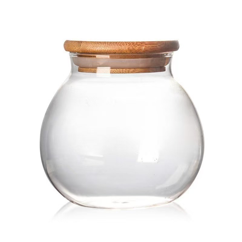 Grand couvercle en bambou de 1800 ml