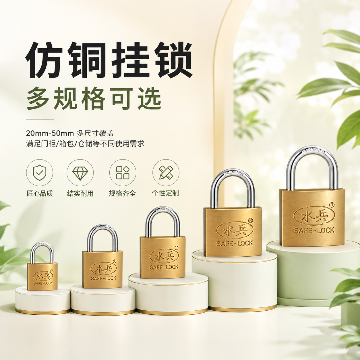 挂锁防铜厚型防盗通开批发工厂出货浦江挂锁锁头锁具