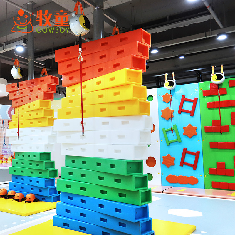 Nuevo gran Naughty Castle Park expansión interactiva entre padres e hijos Parque de la piscina del océano interior tobogán Equipo de entretenimiento