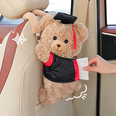 doll tissue box, car accessories, Car tissue box/set