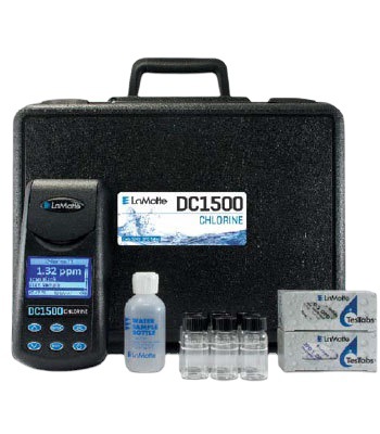供应美国雷曼DC1500便携式余氯比色计0 ~ 4.00 ppm(mg/L)