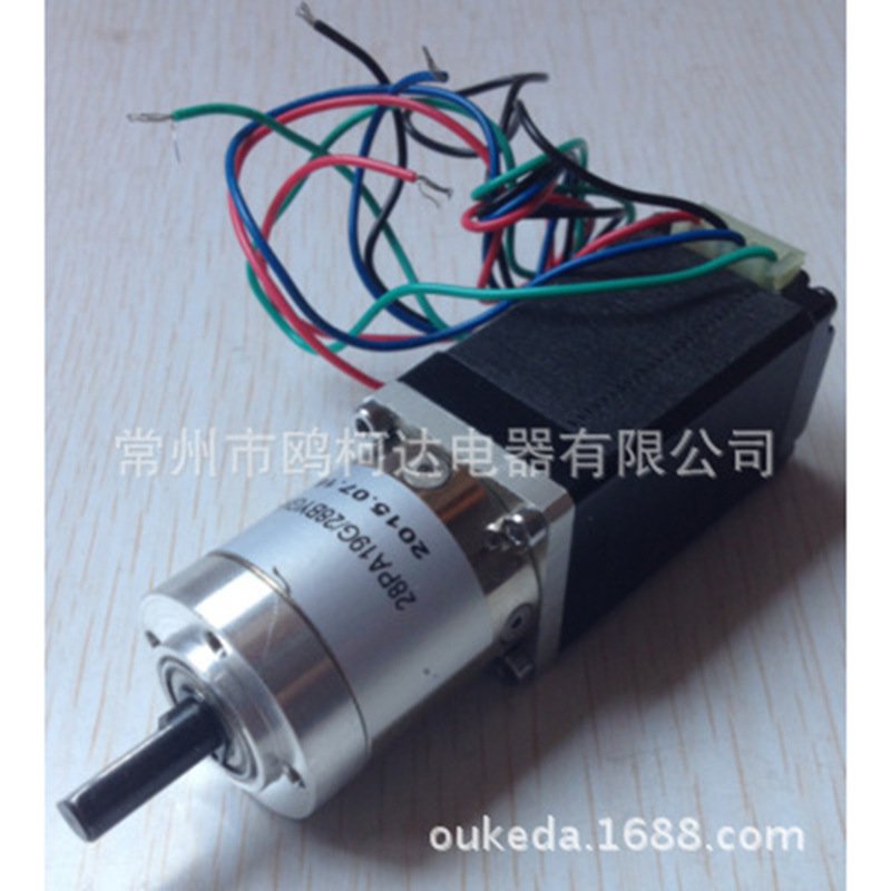 28mm行星减速电机 OK28STH51-0674AG19 精密减速电机28mm