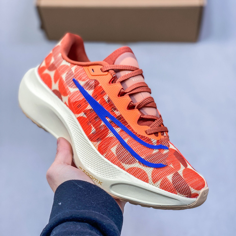 Putian Fly5 Running Shoes Ultra-Light Racing Jogging Men's Shoes Walking Cushioning Soft-Soled Sports Shoes Fabric Mesh Trbottomy Shoes