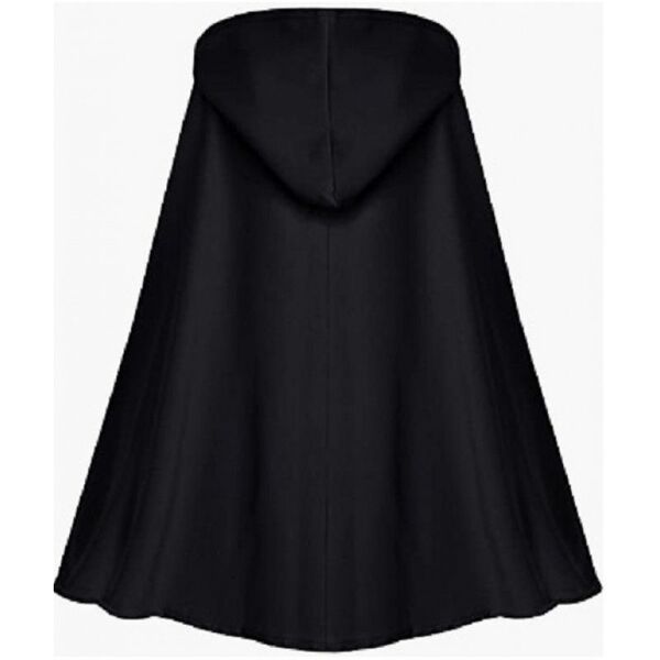 Black trench coat for men and women