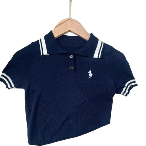 Summer Children's Ice Silk Short Sleeve Casual POLO Shirt Knit T-Shirt Fashion Lattice Breathable Boys' Children Collared