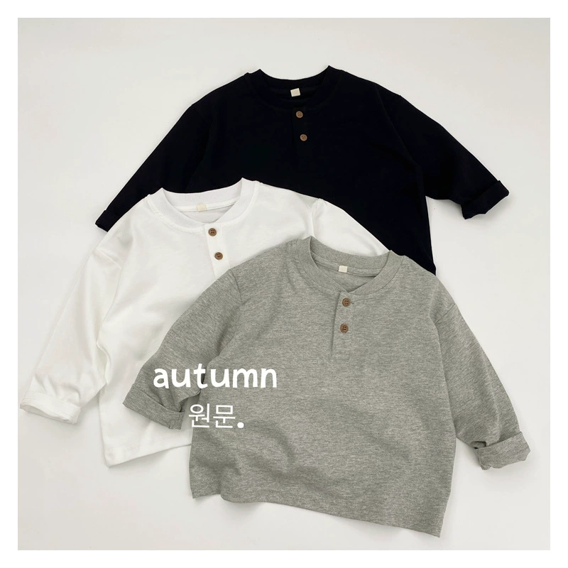 儿童长袖polo衫2025秋季新品男童日系纯棉T恤韩版宝宝打底衫批发