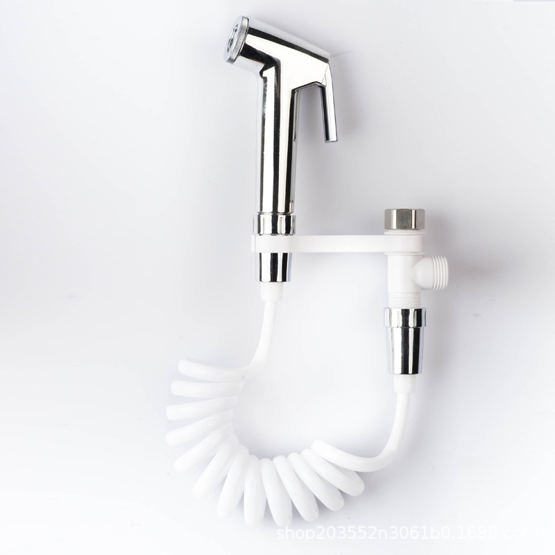 Toilet companion, spray gun set, faucet, toilet and bathroom flushing, high-pressure booster nozzle, water gun, feminine wash Specification drawing