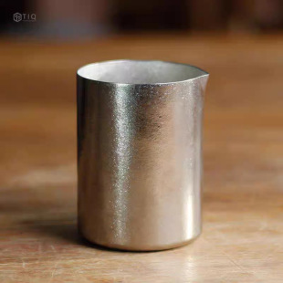 Pure titanium one-piece fair cup household outdoor tea making tea set double-layer anti-scalding heat insulation tea cup antibacterial anti-corrosion