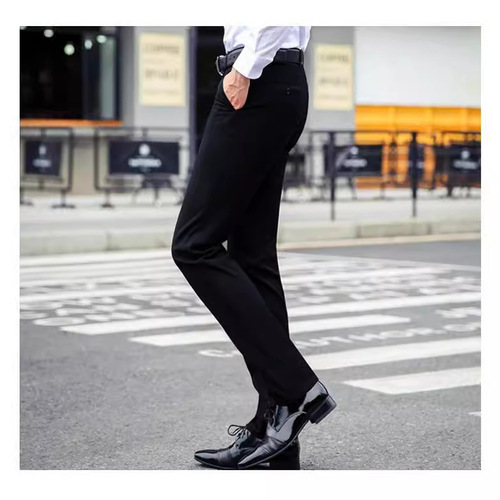 New Men's Business Slim Fit Western Pants Formal Spring Thin Casual Suit Pants Men's Casual Versatile