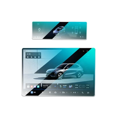 Control Instrument Navigation Screen Tempered: Car interior film