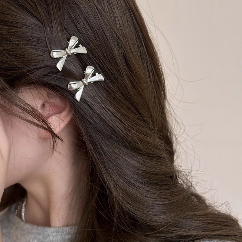 Y2K Bow Plastic Small Hair Clip Women's Side Ear Clip Forehead Seamless Bangs Broken Hair Clip Hair Clip Hair Accessories Y2K Bow Plastic Small Hair Clip Women's Side Ear Clip Forehead Seamless Bangs Broken Hair Clip Hair Clip Hair Accessories