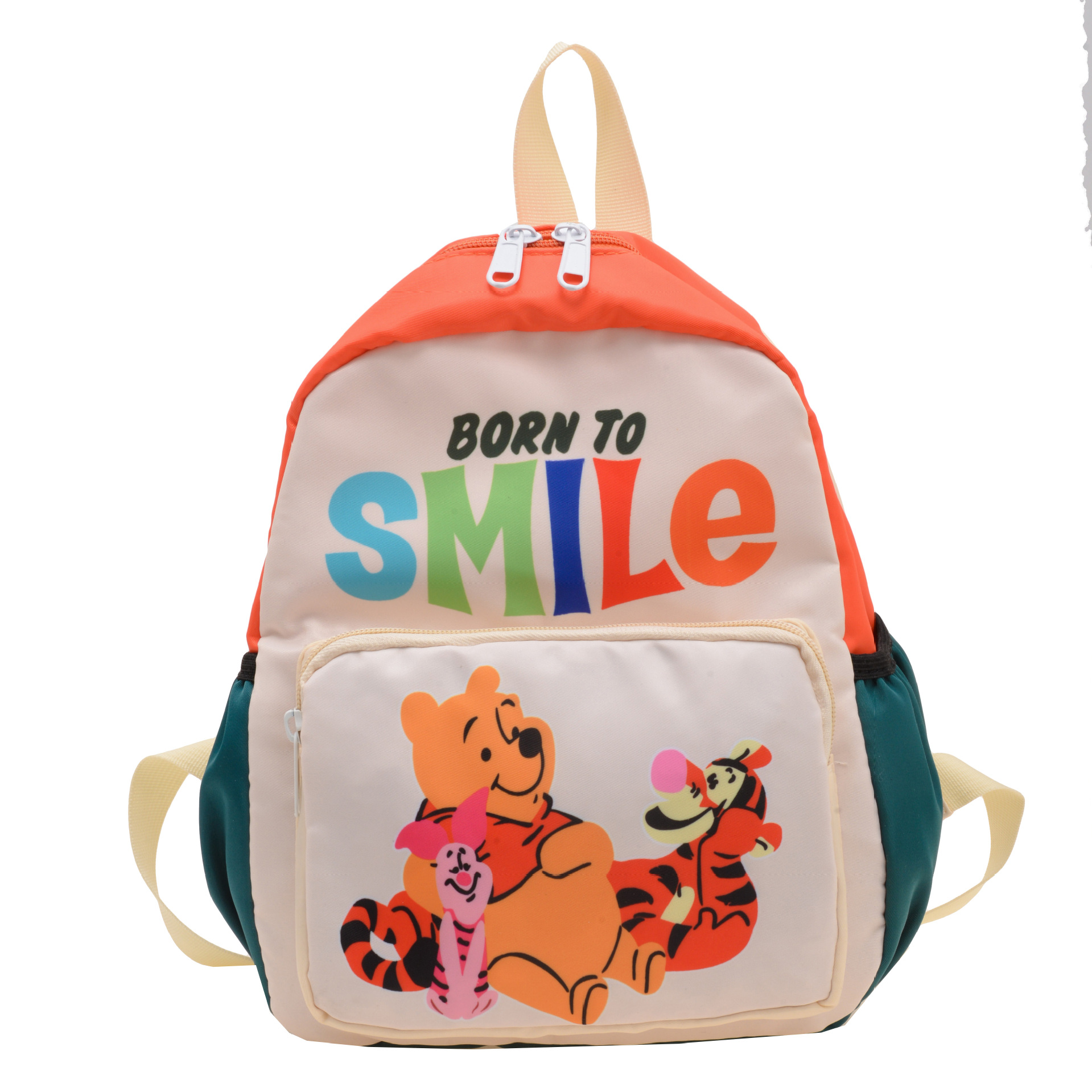 Kindergarten mochila Linda caricatura 3-6 años niños y niñas de dibujos animados mochila viaje colorido ligero mochila de protección de la columna vertebral