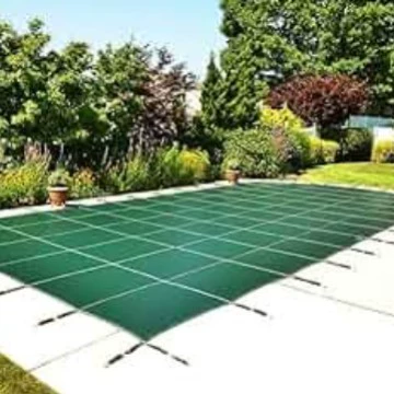 Фабрика прямых подземных бассейнов 12 × 24 фута для бассейна крышка PP защитная сетка покрывает дождь и пыль