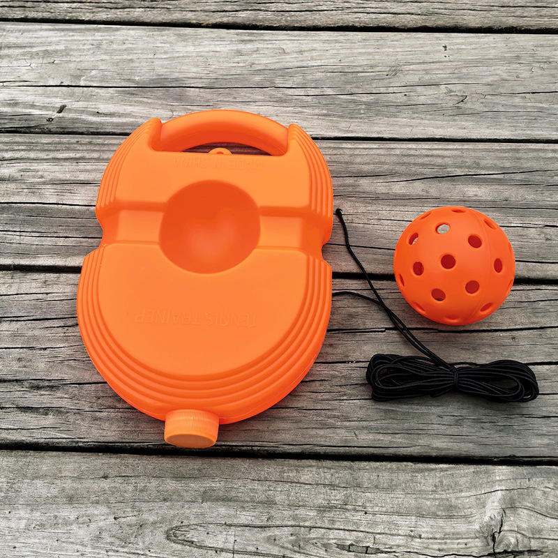 오렌지색 트레이너 + 주황색 공 + 탄성 로프