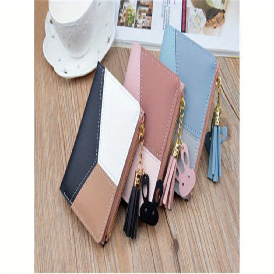 2025 новый женский дорожный кошелек из искусственной кожи с молнией для кросс-граничной дропшиппинга