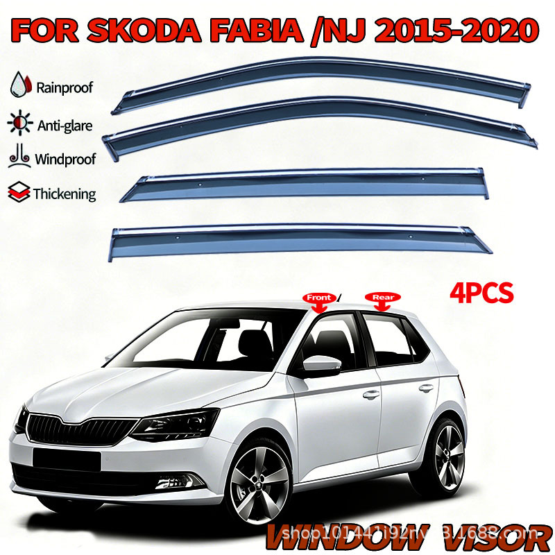 Suitable for Skoda Fabia Nj 2015-2020 Window Visor