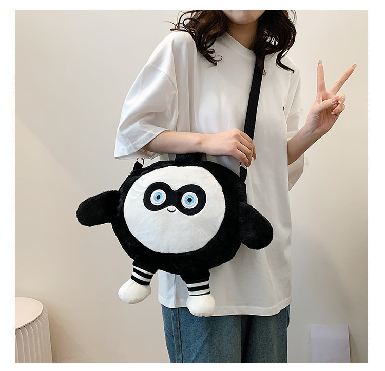 Bolsa de peluche femenina, linda, estilo Coolomi, bandolera, maquillaje, regalo de cumpleaños, al por mayor