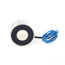 34*18 DC 6V 12v 24防水電磁鐵18kg吸盤電磁線圈便攜式升降機