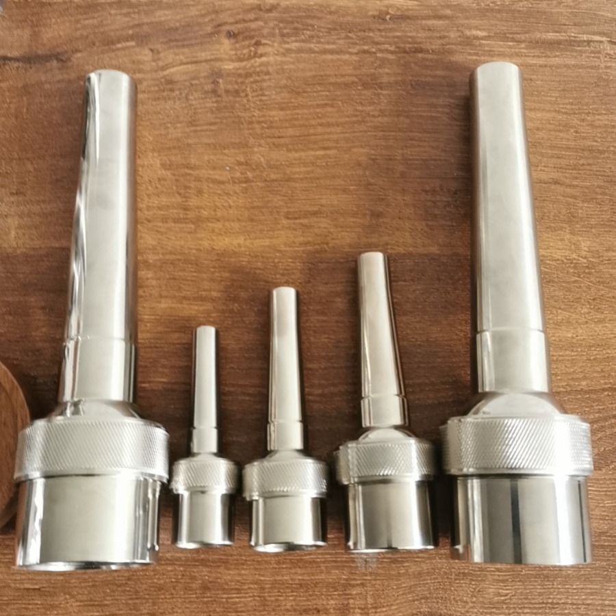 304不锈钢4分6分1寸内丝加厚直流万向喷头 水景假山喷泉直射喷头