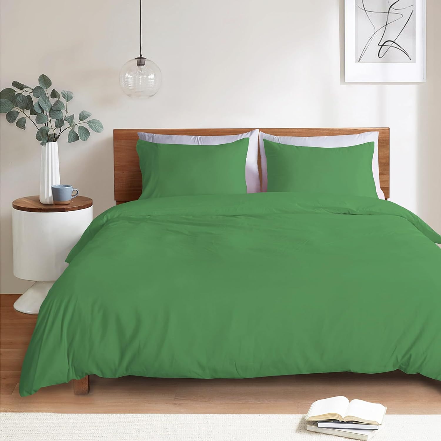 fuchsia duvet cover with down