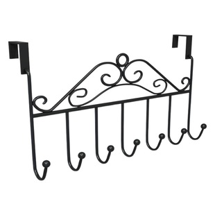Doors no-nail seamless home bathroom rack door hanging coat bag key hook storage clothes hook hanger