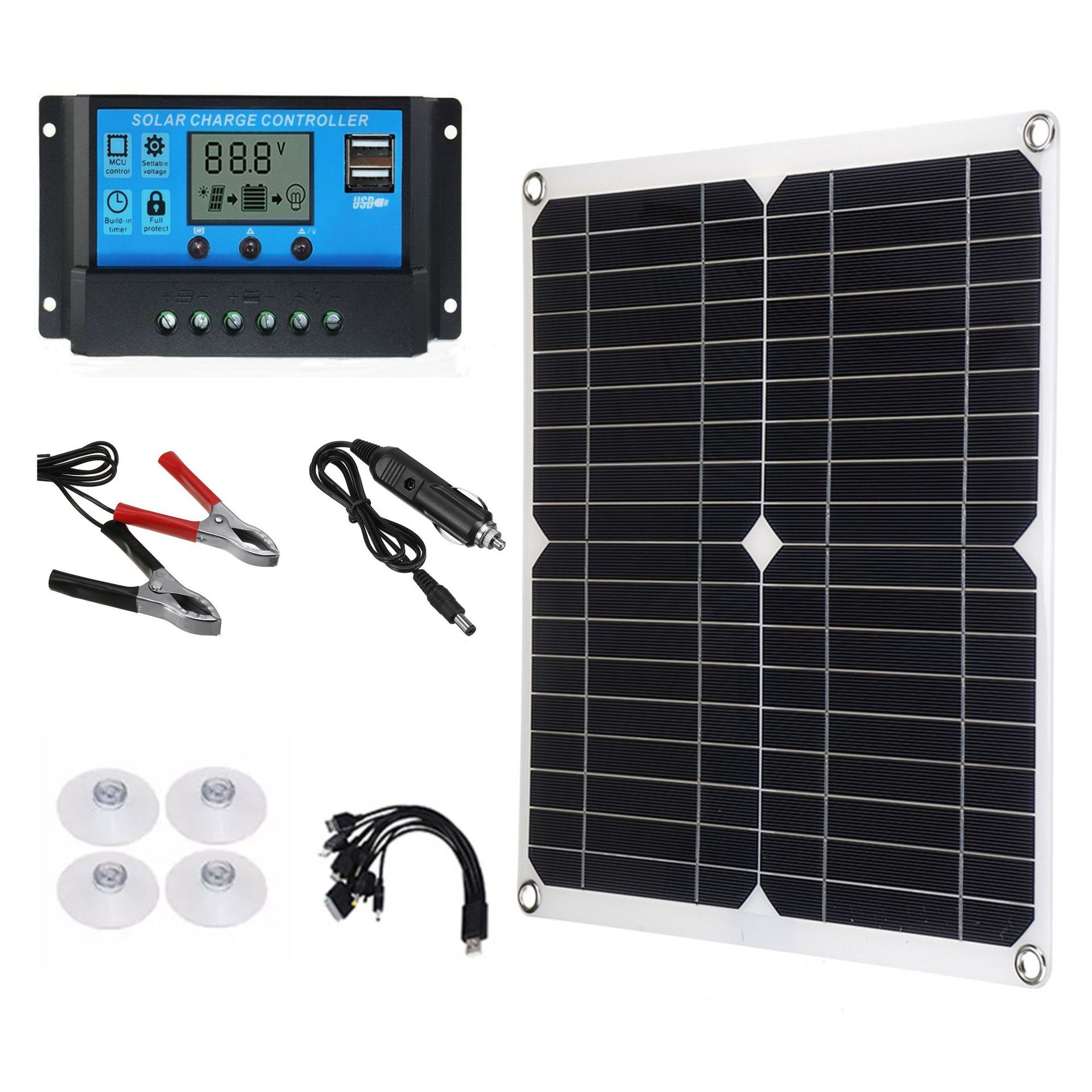 single crystal solar-powered