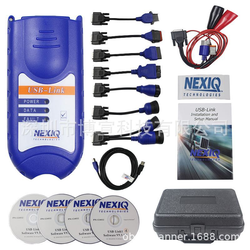 NEXIQ USB LINK 125032卡车检测仪重型柴油卡车通用柴油发动机诊