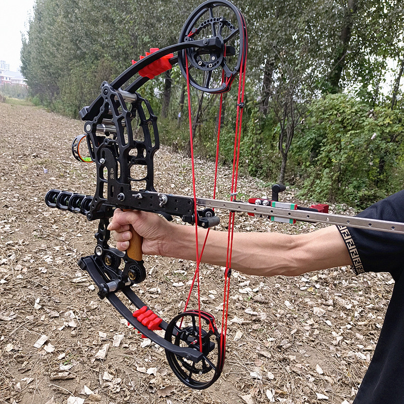 thumbnail image 2 of ZSHJGJR Dual-Purpose Compound Bow Catapult Steel Ball Bow Archery Hunting Compound 2 of 9